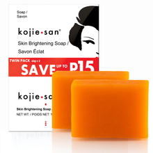 Charger l'image dans la galerie, Savon blanchissant à l'acide kojique éclaircissant pour la peau Original Kojie San 2 x 65g (130g)