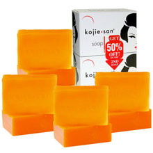Load image into Gallery viewer, Original Kojie San Skin Brightening Kojic Acid Brightening Soap 8 x 135g (1080g)