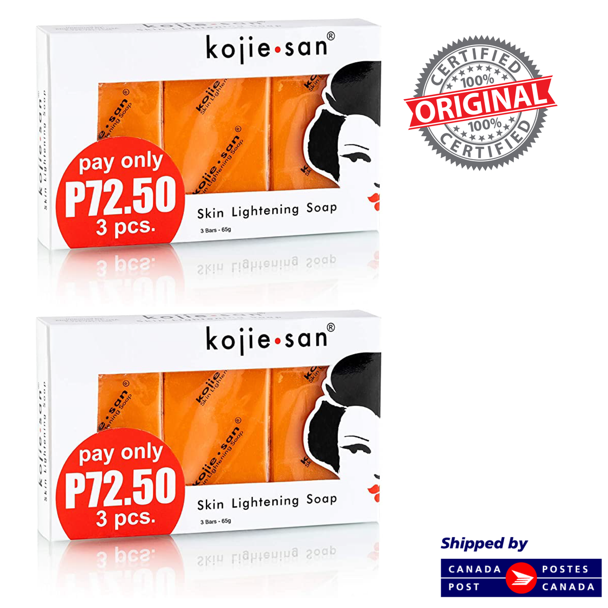 Original Kojie San Skin Brightening Kojic Acid Brightening Soap 6